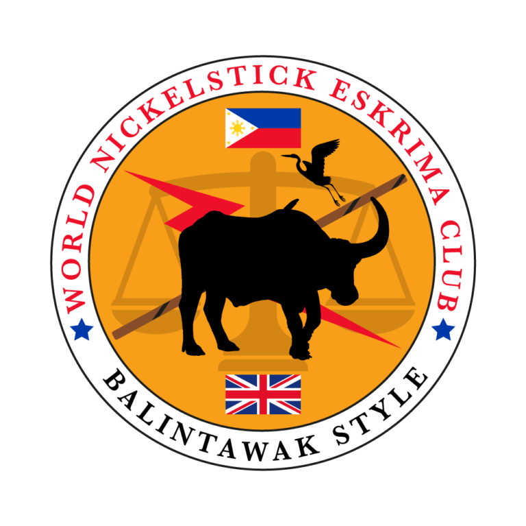 Heron chapter logo of Nickelstick Balintawak Eskrima London.